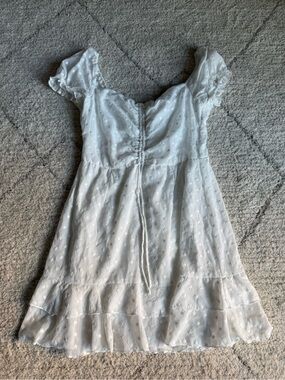 Princess Polly Mikail White Mini Dress Size 8